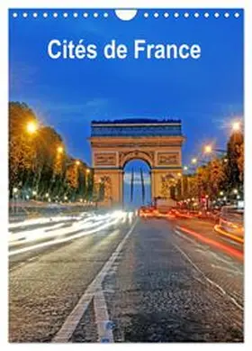 CALVENDO / Thébault |  Cités de France (Calendrier mural 2026 DIN A4 horizontal), CALVENDO calendrier mensuel | Sonstiges |  Sack Fachmedien