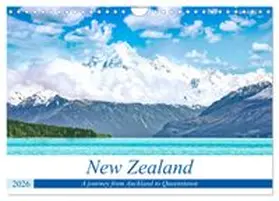 CALVENDO / Meyer |  A journey from Auckland to Queenstown (Wall Calendar 2026 DIN A4 landscape), CALVENDO 12 Month Wall Calendar | Sonstiges |  Sack Fachmedien