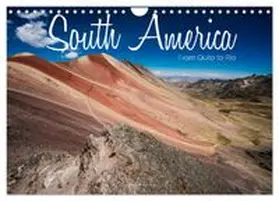 CALVENDO / Becker |  South America - From Quito to Rio (Wall Calendar 2026 DIN A4 landscape), CALVENDO 12 Month Wall Calendar | Sonstiges |  Sack Fachmedien