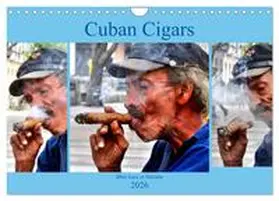 von Loewis of Menar / CALVENDO |  Cuban Cigars - Blue haze in Havana (Wall Calendar 2026 DIN A4 landscape), CALVENDO 12 Month Wall Calendar | Sonstiges |  Sack Fachmedien