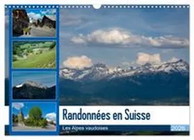 CALVENDO / Gaymard |  Randonnées en Suisse Les Alpes vaudoises (Calendrier mural 2026 DIN A3 vertical), CALVENDO calendrier mensuel | Sonstiges |  Sack Fachmedien