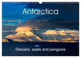 Gerber / CALVENDO |  Antarctica Glaciers, seals and penguins (Wall Calendar 2026 DIN A3 landscape), CALVENDO 12 Month Wall Calendar | Sonstiges |  Sack Fachmedien