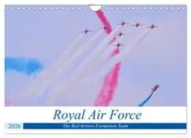 Grainge / CALVENDO |  Royal Air Force The Red Arrows Formation Team (Wall Calendar 2026 DIN A4 landscape), CALVENDO 12 Month Wall Calendar | Sonstiges |  Sack Fachmedien