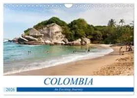 CALVENDO / boeTtchEr |  Colombia - An Exciting Journey (Wall Calendar 2026 DIN A4 landscape), CALVENDO 12 Month Wall Calendar | Sonstiges |  Sack Fachmedien