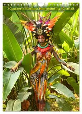 CALVENDO / Moisseev |  Equatorial Guinea Bodypainting Festival (Wall Calendar 2026 DIN A4 portrait), CALVENDO 12 Month Wall Calendar | Sonstiges |  Sack Fachmedien