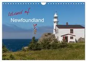 CALVENDO / Emser und Rainer Awiszus-Emser |  Island of Newfoundland (Wall Calendar 2026 DIN A4 landscape), CALVENDO 12 Month Wall Calendar | Sonstiges |  Sack Fachmedien
