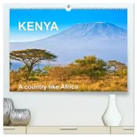CALVENDO / Feuerer |  Kenya - a country like Africa (High Quality Premium Wall Calendar 2026 DIN A2 landscape),CALVENDO 12 Month Wall Calendar | Sonstiges |  Sack Fachmedien