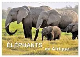 Feuerer / CALVENDO |  Éléphants en Afrique (Calendrier mural 2026 DIN A3 vertical), CALVENDO calendrier mensuel | Sonstiges |  Sack Fachmedien