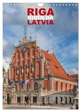 CALVENDO / Scherf |  Riga Sigulda Latvia (Wall Calendar 2026 DIN A4 portrait), CALVENDO 12 Month Wall Calendar | Sonstiges |  Sack Fachmedien