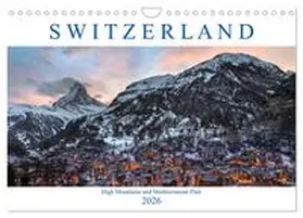CALVENDO / Kruse |  Switzerland (Wall Calendar 2026 DIN A4 landscape), CALVENDO 12 Month Wall Calendar | Sonstiges |  Sack Fachmedien