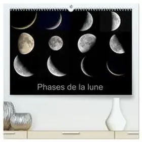 CASAERT / CALVENDO |  Phases de la lune  (Calendrier mural 2026 DIN A2 vertical) calendrier de bureau | Sonstiges |  Sack Fachmedien