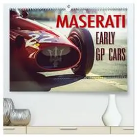 Hinrichs / CALVENDO |  Maserati - Early GP Cars (High Quality Premium Wall Calendar 2026 DIN A2 landscape),CALVENDO 12 Month Wall Calendar | Sonstiges |  Sack Fachmedien