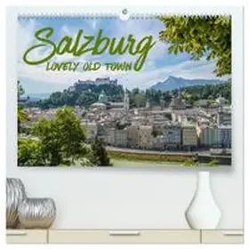 CALVENDO / Viola |  SALZBURG Lovely Old Town (High Quality Premium Wall Calendar 2026 DIN A2 landscape),CALVENDO 12 Month Wall Calendar | Sonstiges |  Sack Fachmedien