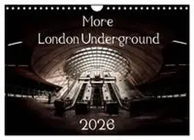 CALVENDO / & His Camera |  More London Underground 2026 (Wall Calendar 2026 DIN A4 landscape), CALVENDO 12 Month Wall Calendar | Sonstiges |  Sack Fachmedien