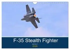 Grainge / CALVENDO |  Lockheed Martin F35 Stealth Fighter (Wall Calendar 2026 DIN A4 landscape), CALVENDO 12 Month Wall Calendar | Sonstiges |  Sack Fachmedien