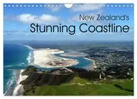 CALVENDO / Bosse |  New Zealand's Stunning Coastline (Wall Calendar 2026 DIN A4 landscape), CALVENDO 12 Month Wall Calendar | Sonstiges |  Sack Fachmedien