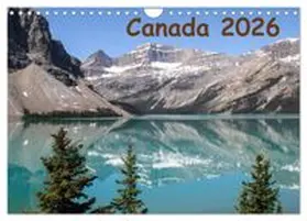 CALVENDO / Zimmermann |  Canada 2026 (Wall Calendar 2026 DIN A4 landscape), CALVENDO 12 Month Wall Calendar | Sonstiges |  Sack Fachmedien