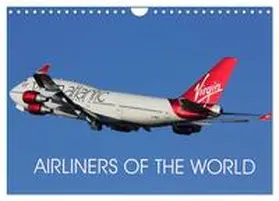 Stevens / CALVENDO |  Airliners of the World (Wall Calendar 2026 DIN A4 landscape), CALVENDO 12 Month Wall Calendar | Sonstiges |  Sack Fachmedien