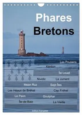 CALVENDO / Benoît |  Phares Bretons (Calendrier mural 2026 DIN A4 horizontal), CALVENDO calendrier mensuel | Sonstiges |  Sack Fachmedien