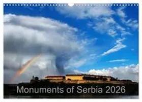 CALVENDO / Wallroth |  Monuments of Serbia 2026 (Wall Calendar 2026 DIN A3 landscape), CALVENDO 12 Month Wall Calendar | Sonstiges |  Sack Fachmedien