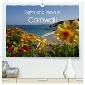 Schaefer / CALVENDO |  Sights and Views in Cornwall (High Quality Premium Wall Calendar 2026 DIN A2 landscape),CALVENDO 12 Month Wall Calendar | Sonstiges |  Sack Fachmedien