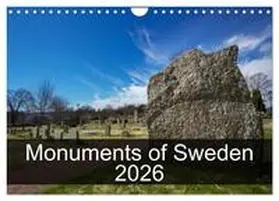 CALVENDO / Wallroth |  Monuments of Sweden 2026 (Wall Calendar 2026 DIN A4 landscape), CALVENDO 12 Month Wall Calendar | Sonstiges |  Sack Fachmedien