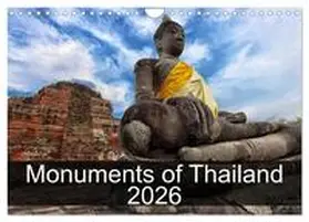 CALVENDO / Wallroth |  Monuments of Thailand 2026 (Wall Calendar 2026 DIN A4 landscape), CALVENDO 12 Month Wall Calendar | Sonstiges |  Sack Fachmedien