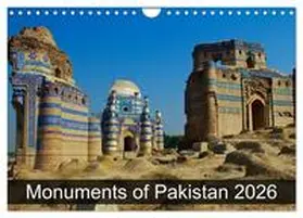 CALVENDO / Wallroth |  Monuments of Pakistan 2026 (Wall Calendar 2026 DIN A4 landscape), CALVENDO 12 Month Wall Calendar | Sonstiges |  Sack Fachmedien