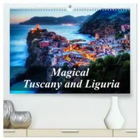 CALVENDO / Jurgilewicz |  Magical Tuscany and Liguria (High Quality Premium Wall Calendar 2026 DIN A2 landscape),CALVENDO 12 Month Wall Calendar | Sonstiges |  Sack Fachmedien