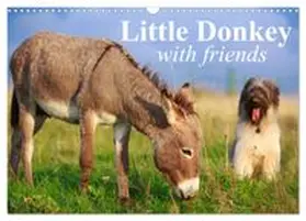 CALVENDO / Stanzer |  Little Donkey with Friends (Wall Calendar 2026 DIN A3 landscape), CALVENDO 12 Month Wall Calendar | Sonstiges |  Sack Fachmedien