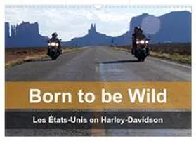 Kaercher / CALVENDO |  Born to be wild - Les États-Unis en Harley-Davidson (Calendrier mural 2026 DIN A3 vertical), CALVENDO calendrier mensuel | Sonstiges |  Sack Fachmedien