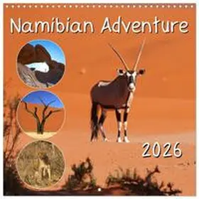 CALVENDO / Grau |  Namibian Adventure (Wall Calendar 2026 12 × 12 Inch) CALVENDO 12 Month Wall Calendar | Sonstiges |  Sack Fachmedien