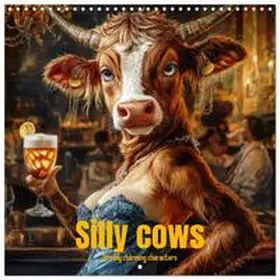 CALVENDO / Dittmann |  Silly cows - Terribly charming characters (Wall Calendar 2026 12 × 12 Inch) CALVENDO 12 Month Wall Calendar | Sonstiges |  Sack Fachmedien