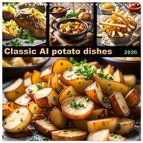 CALVENDO / Schimak |  Classic AI potato dishes (Wall Calendar 2026 12 × 12 Inch) CALVENDO 12 Month Wall Calendar | Sonstiges |  Sack Fachmedien