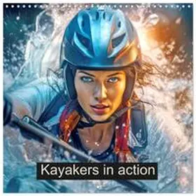 CALVENDO / Brunner-Klaus |  Kayakers in action (Wall Calendar 2026 12 × 12 Inch) CALVENDO 12 Month Wall Calendar | Sonstiges |  Sack Fachmedien