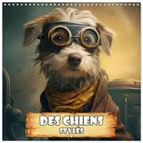 CALVENDO / Brunner-Klaus |  Des chiens stylés (Calendrier mural carré 2026 30x30 cm) Calendrier double avec une page pour vos prises de notes | Sonstiges |  Sack Fachmedien