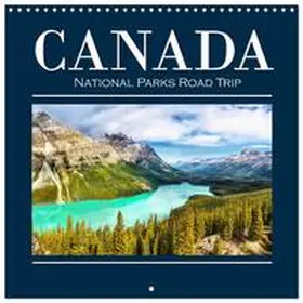 CALVENDO / Bilkova |  Canada, National Parks Road Trip (Wall Calendar 2026 12 × 12 Inch) CALVENDO 12 Month Wall Calendar | Sonstiges |  Sack Fachmedien