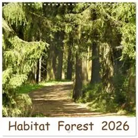 CALVENDO / Vier |  Habitat Forest (Wall Calendar 2026 12 × 12 Inch) CALVENDO 12 Month Wall Calendar | Sonstiges |  Sack Fachmedien