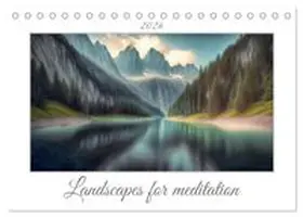 CALVENDO / Braun |  Landscapes for Meditation (Desk Calendar 2026 DIN A5 landscape), CALVENDO 12 Month DeskCalendar | Sonstiges |  Sack Fachmedien