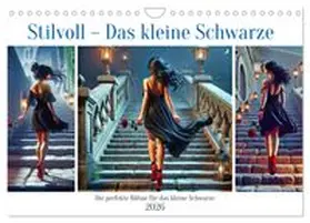 CALVENDO / Michalzik |  Stilvoll - Das kleine Schwarze (Wandkalender 2026 DIN A4 quer), CALVENDO Monatskalender | Sonstiges |  Sack Fachmedien