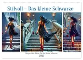 CALVENDO / Michalzik |  Stilvoll - Das kleine Schwarze (Wandkalender 2026 DIN A2 quer), CALVENDO Monatskalender | Sonstiges |  Sack Fachmedien