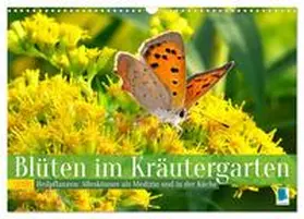 CALVENDO |  Blüten im Kräutergarten (Wandkalender 2026 DIN A3 quer), CALVENDO Monatskalender | Sonstiges |  Sack Fachmedien