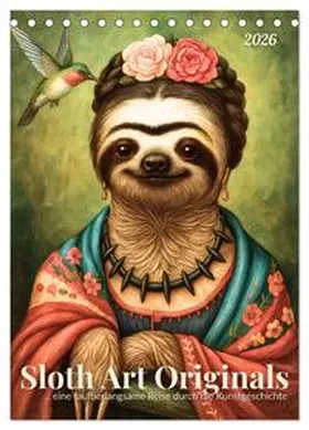 Soul / CALVENDO |  Sloth Art Originals ... eine faultierlangsame Reise durch die Kunstgeschichte (Tischkalender 2026 DIN A5 hoch), CALVENDO Monatskalender | Sonstiges |  Sack Fachmedien