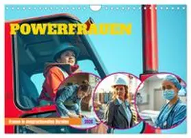 CALVENDO / Marten |  Powerfrauen - Frauen in anspruchsvollen Berufen (Wandkalender 2026 DIN A4 quer), CALVENDO Monatskalender | Sonstiges |  Sack Fachmedien