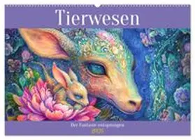 CALVENDO / Brunner-Klaus |  Tierwesen - Der Fantasie entsprungen (Wandkalender 2026 DIN A2 quer), CALVENDO Monatskalender | Sonstiges |  Sack Fachmedien