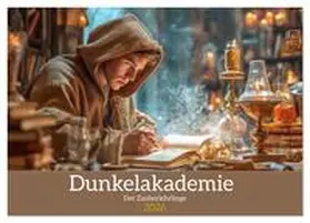 CALVENDO / Brunner-Klaus |  Dunkelakademie - Der Zauberlehrlinge (Tischkalender 2026 DIN A5 quer), CALVENDO Monatskalender | Sonstiges |  Sack Fachmedien