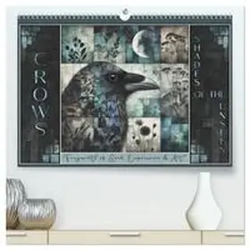 Saar / CALVENDO |  Crows. Shades of the Unseen. Art. (High Quality Premium Wall Calendar 2026 DIN A2 landscape),CALVENDO 12 Month Wall Calendar | Sonstiges |  Sack Fachmedien