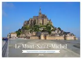 CALVENDO / Behner |  Le Mont-Saint-Michel - Impressionnante montagne monastique (Calendrier de bureau 2026 DIN A5 vertical), CALVENDO calendrier mensuel | Sonstiges |  Sack Fachmedien
