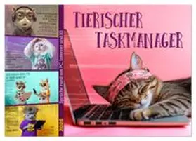 CALVENDO / Viola |  Tierischer Taskmanager (Wandkalender 2026 DIN A4 quer), CALVENDO Monatskalender | Sonstiges |  Sack Fachmedien
