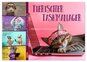CALVENDO / Viola | Tierischer Taskmanager (Tischkalender 2026 DIN A5 quer), CALVENDO Monatskalender | Sonstiges | 978-3-516-61815-0 | www.sack.de